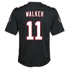 Jalon Walker Atlanta Falcons Youth Alternate Game Jersey - Black Jerseys