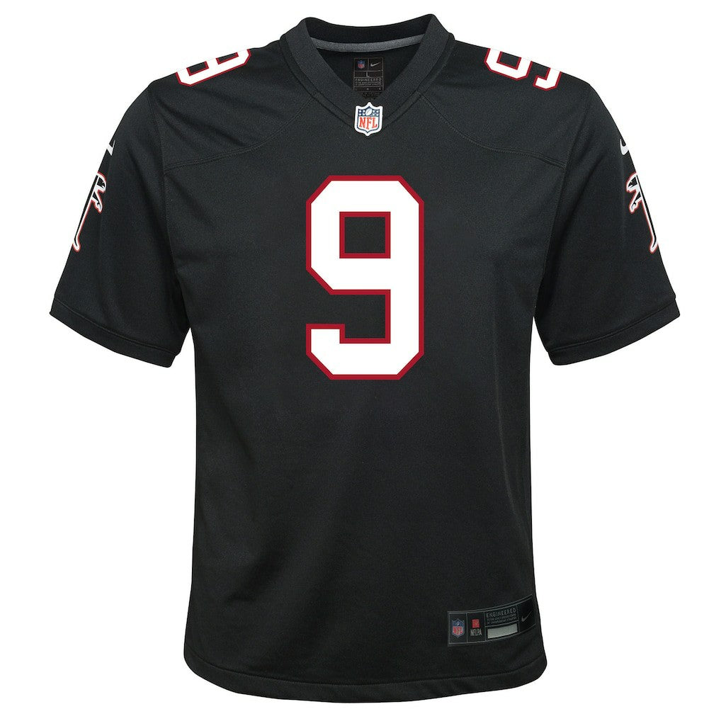 Michael Penix Jr. Atlanta Falcons Youth Alternate Game Jersey - Black Jerseys