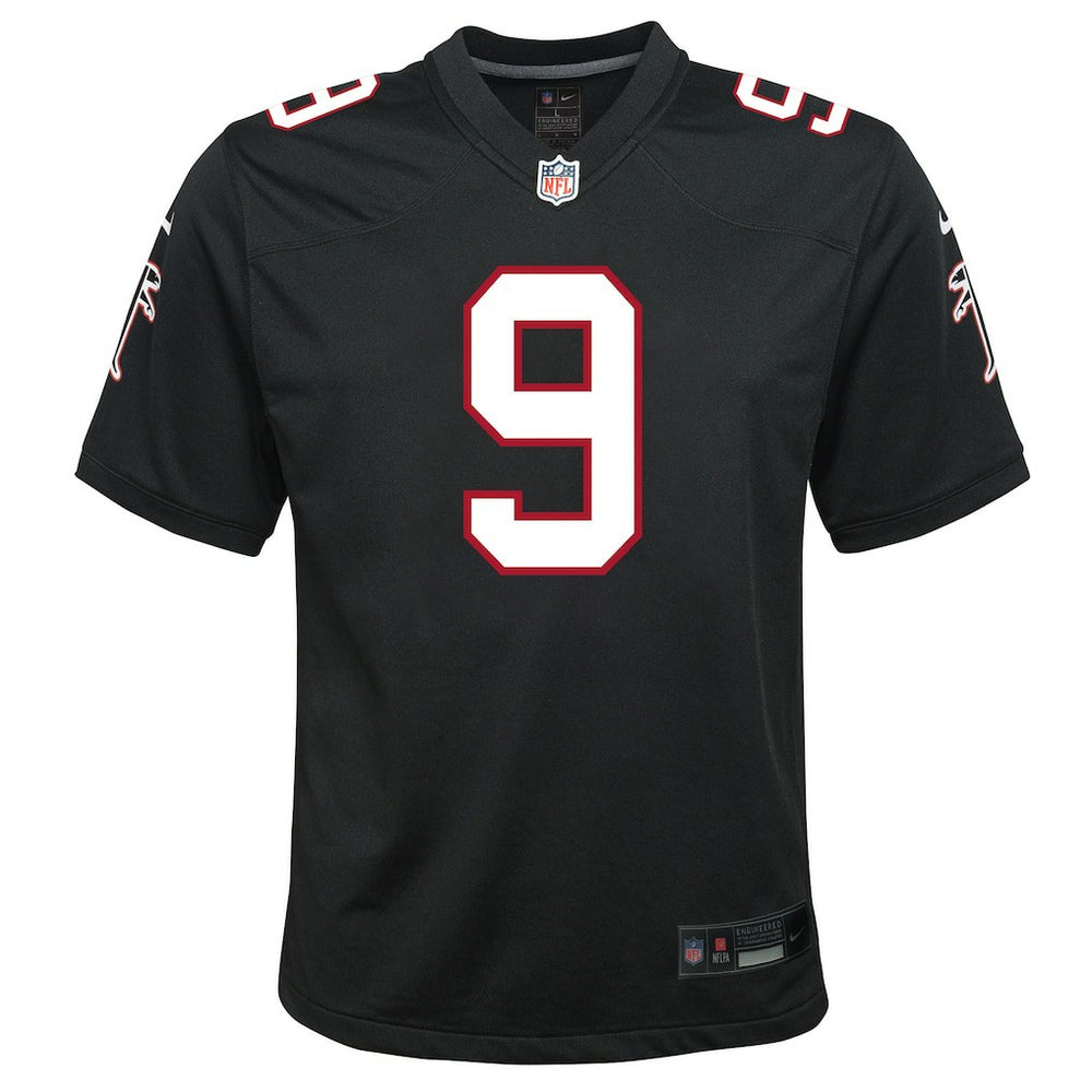 Michael Penix Jr. Atlanta Falcons Youth Alternate Game Jersey - Black Jerseys