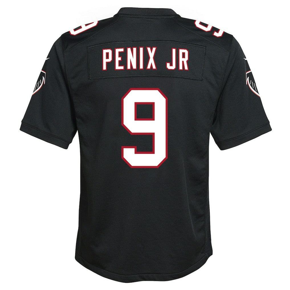 Michael Penix Jr. Atlanta Falcons Youth Alternate Game Jersey - Black Jerseys