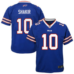 Khalil Shakir Buffalo Bills Youth Team Game Jersey - Royal Jerseys