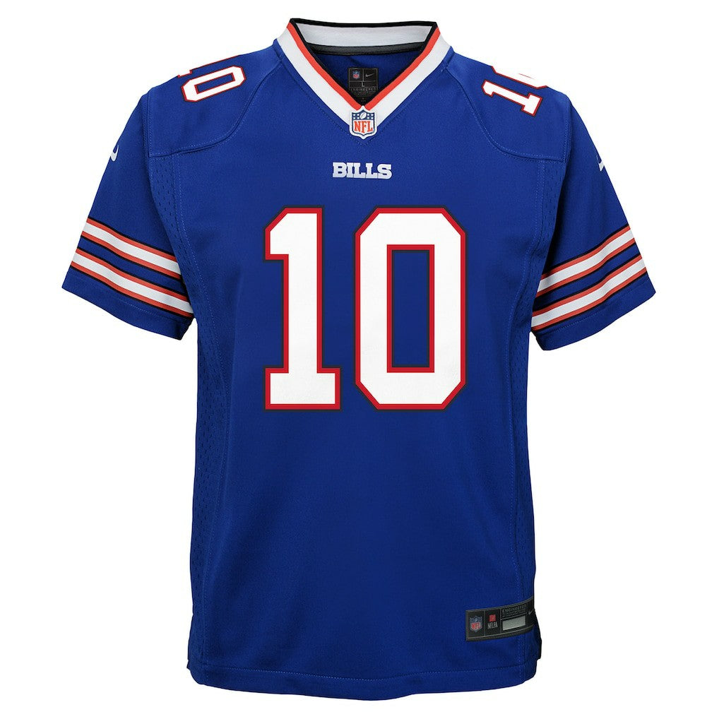 Khalil Shakir Buffalo Bills Youth Team Game Jersey - Royal Jerseys