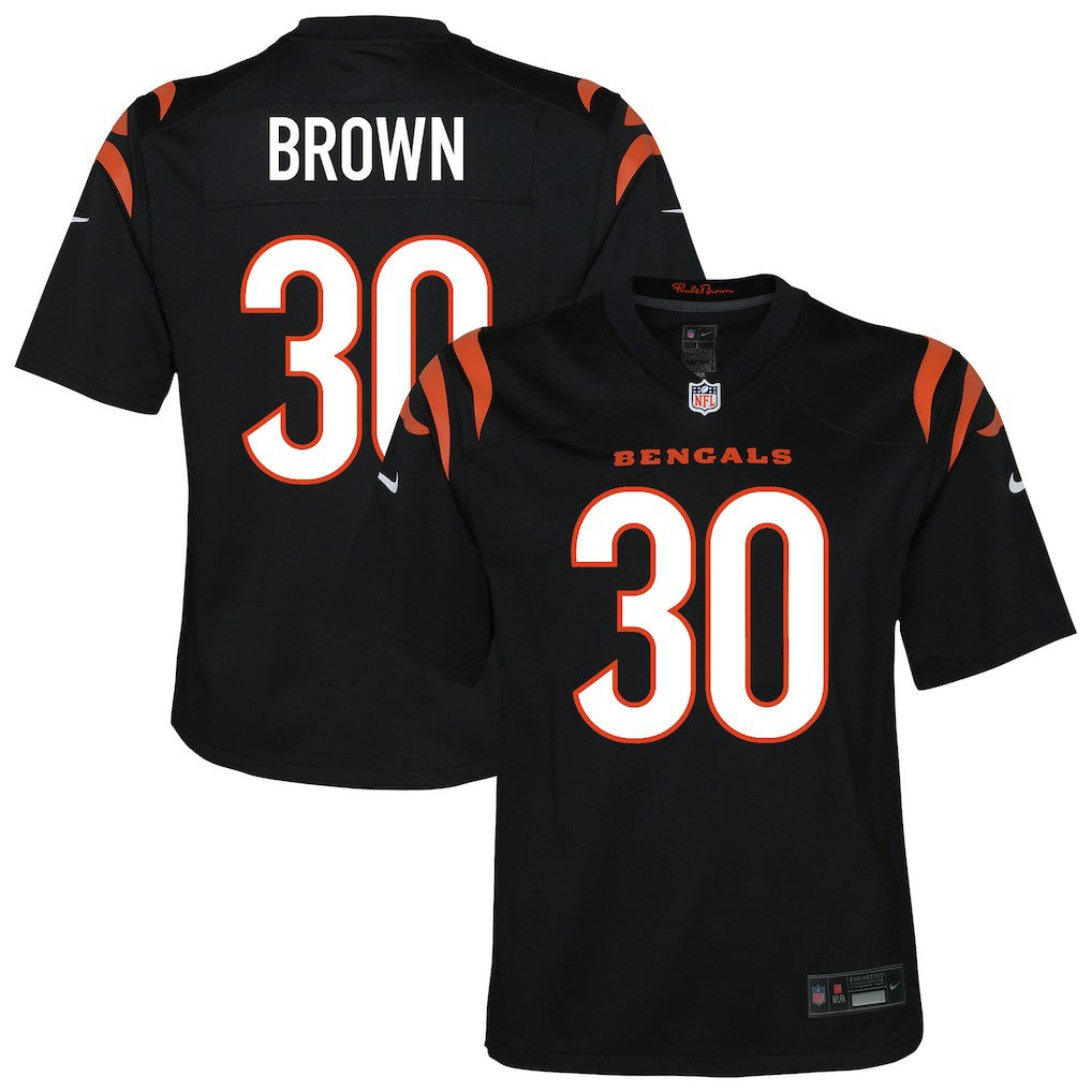 Chase Brown Cincinnati Bengals Youth Youth - Black