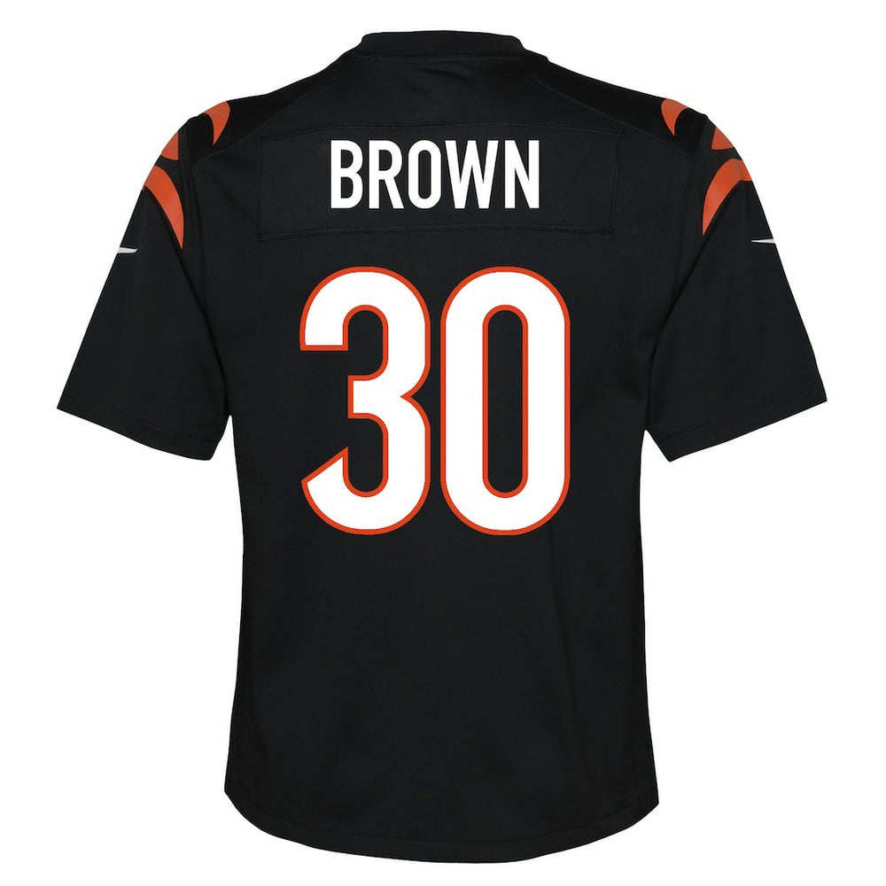 Chase Brown Cincinnati Bengals Youth Youth - Black