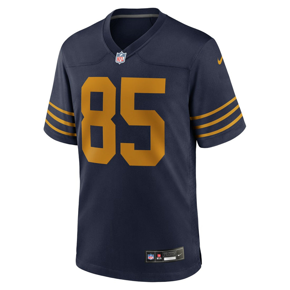 Tucker Kraft Green Bay Packers Alternate Game Jersey - Navy Jerseys