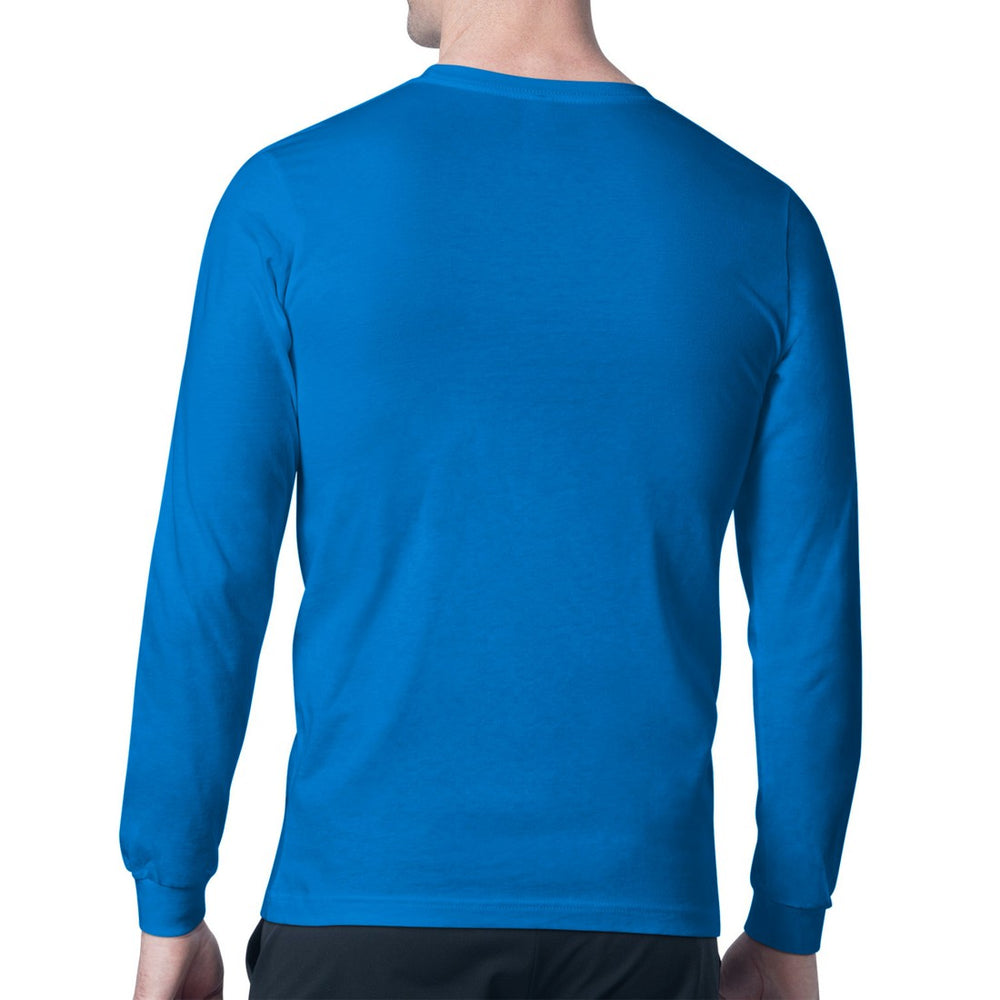 Detroit Lions Starter Team Track Graphic Long Sleeve T-Shirt - Blue T-shirts
