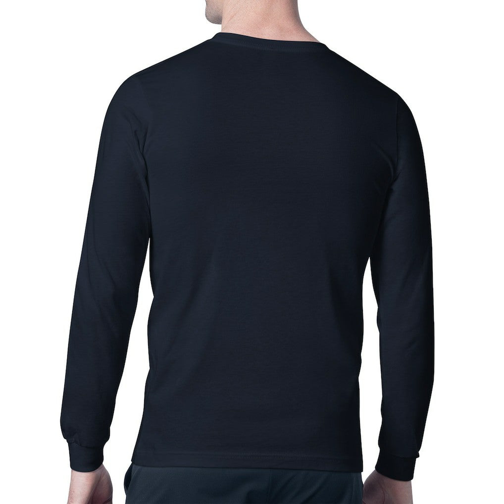 Chicago Bears Starter Team Track Graphic Long Sleeve T-Shirt - Navy T-shirts