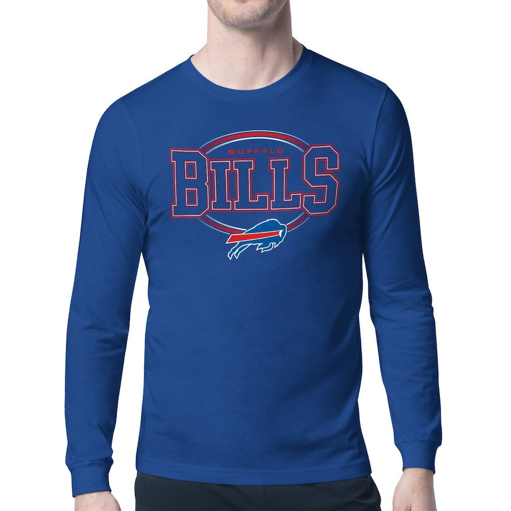 Buffalo Bills Starter Team Track Graphic Long Sleeve T-Shirt - Royal T-shirts