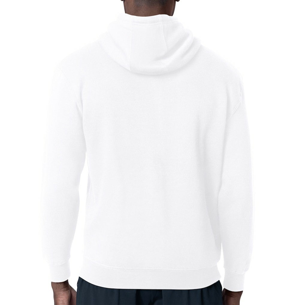 Baltimore Ravens Starter Team Track Graphic Pullover Hoodie - White Hoodies