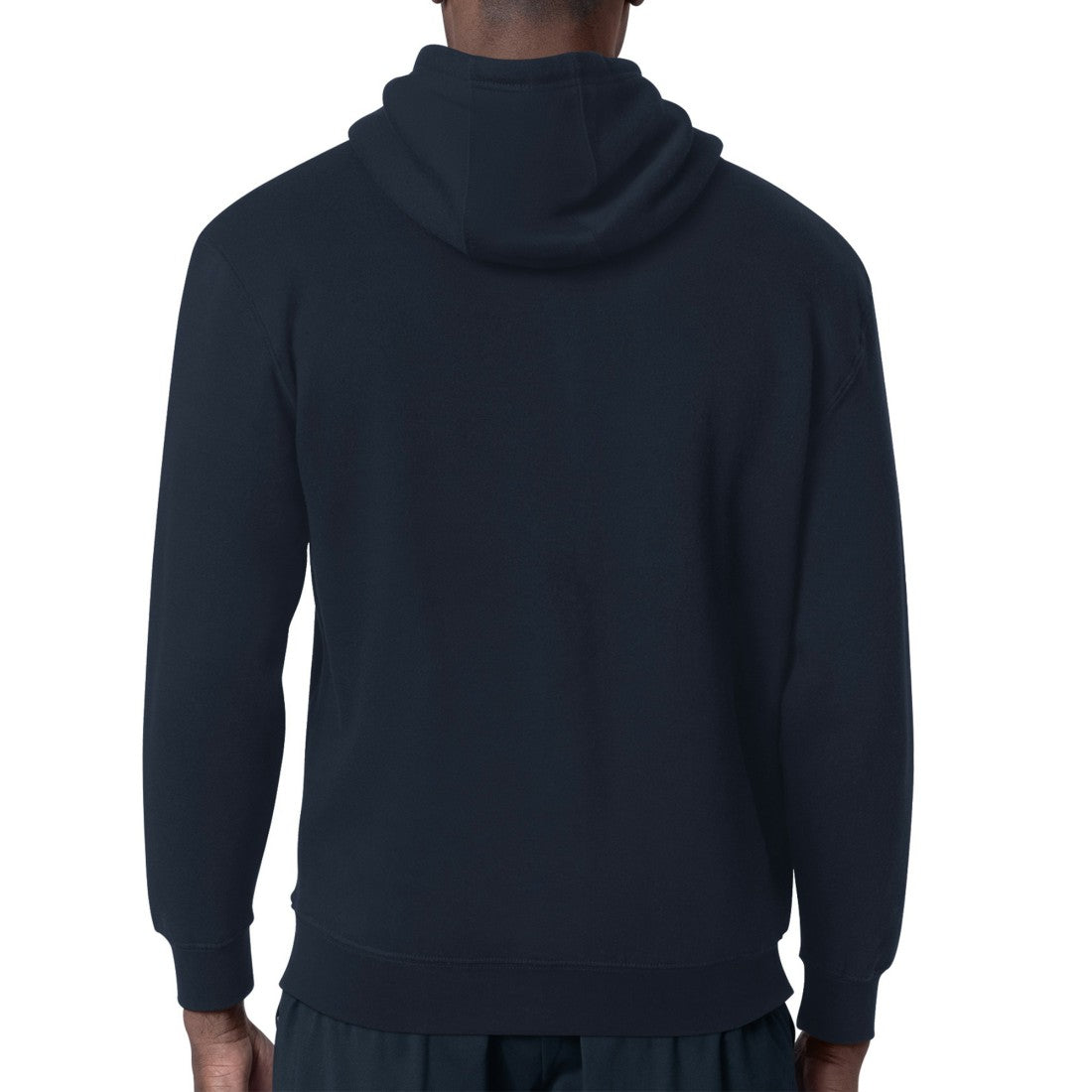 Denver Broncos Starter Team Track Graphic Pullover Hoodie - Navy Hoodies