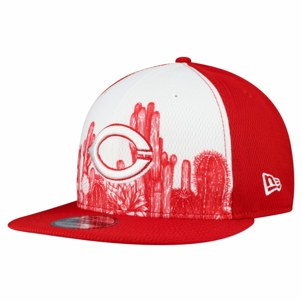 Cincinnati Reds New Era 2026 Spring Training Fan Pack Grow 9FIFTY Snapback Hat - Red Hats