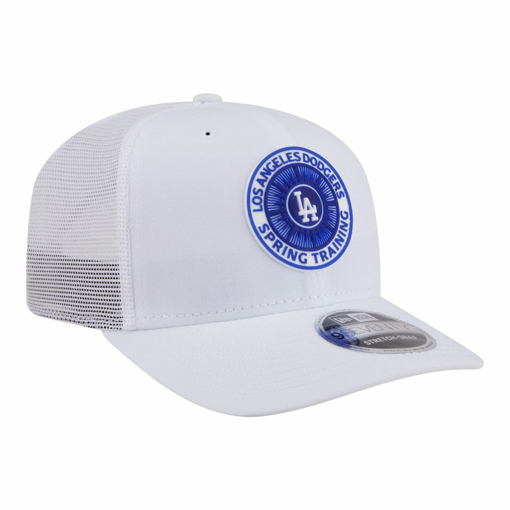Los Angeles Dodgers New Era 2026 Spring Training Fan Pack 9SEVENTY Adjustable Trucker Hat - White Hats