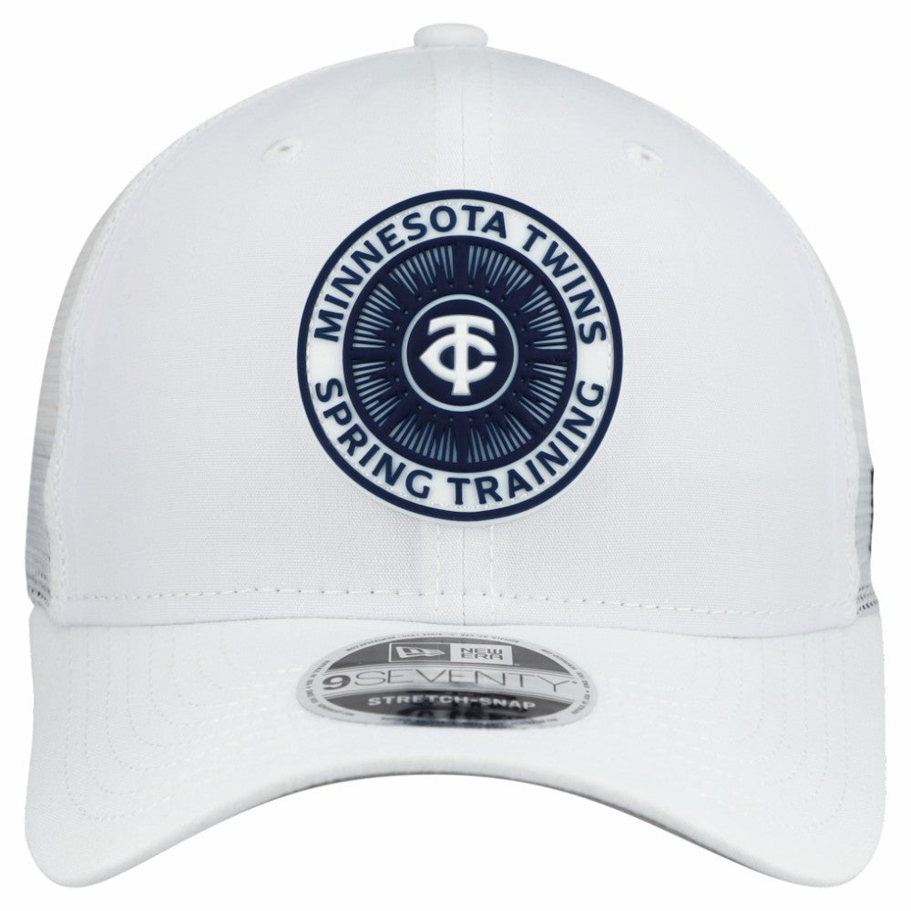Minnesota Twins New Era 2026 Spring Training Fan Pack 9SEVENTY Adjustable Trucker Hat - White Hats