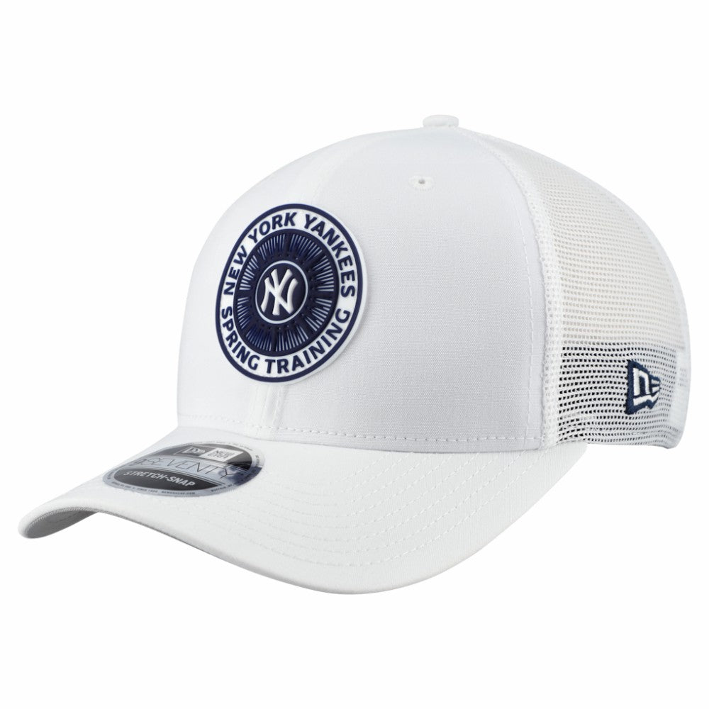 New York Yankees New Era 2026 Spring Training Fan Pack 9SEVENTY Adjustable Trucker Hat - White Hats