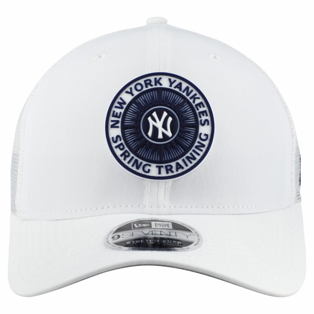 New York Yankees New Era 2026 Spring Training Fan Pack 9SEVENTY Adjustable Trucker Hat - White Hats