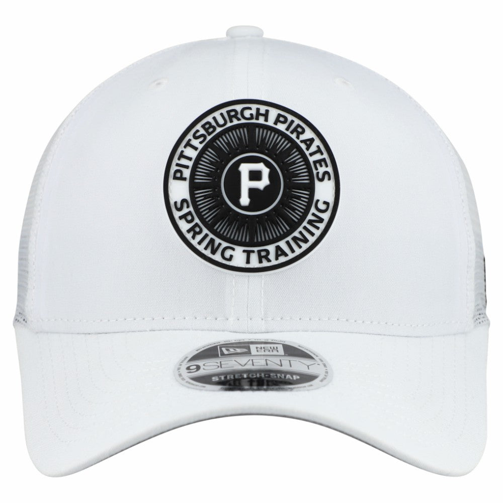 Pittsburgh Pirates New Era 2026 Spring Training Fan Pack 9SEVENTY Adjustable Trucker Hat - White Hats