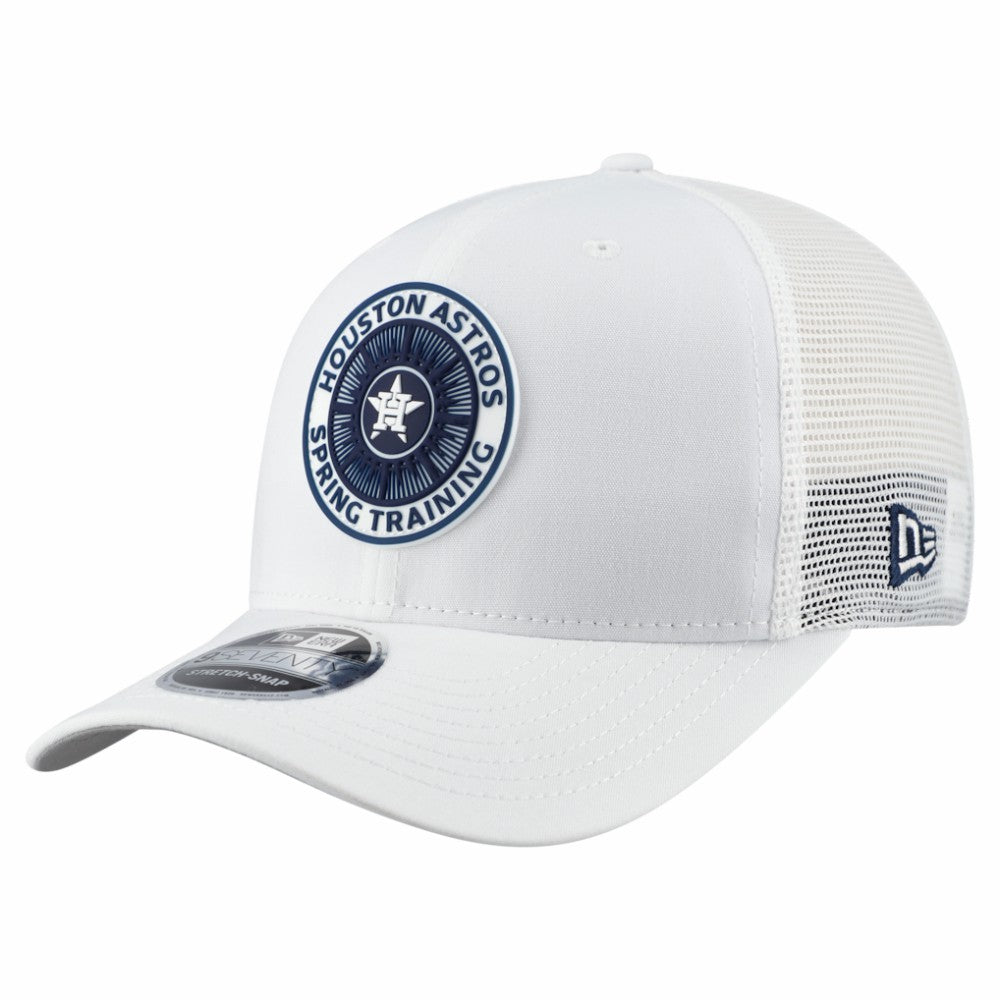 Houston Astros New Era 2026 Spring Training Fan Pack 9SEVENTY Adjustable Trucker Hat - White Hats