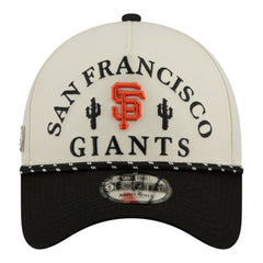 San Francisco Giants New Era 2026 Spring Training Fan Pack Rope A-Frame 9FORTY Adjustable Hat - Cream Hats