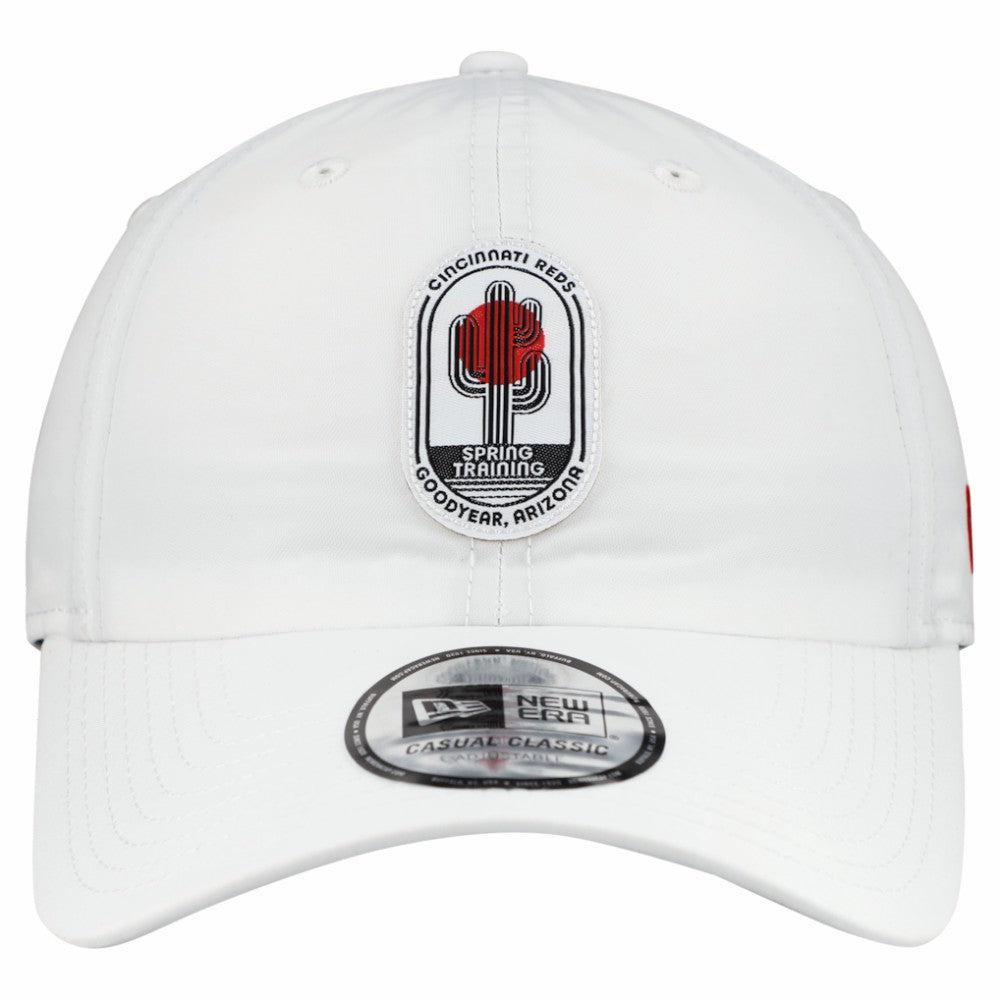Cincinnati Reds New Era 2026 Spring Training Fan Pack Icon Casual Classic Adjustable Hat - White Hats