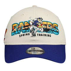 Texas Rangers New Era Youth 2026 Spring Training Fan Pack Batter 9TWENTY Adjustable Hat - Stone/Royal Hats