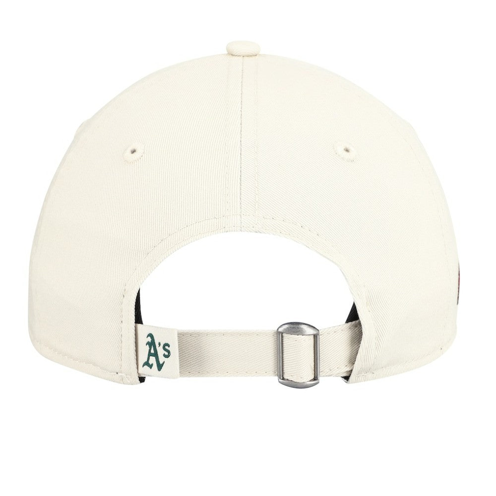 Athletics New Era Youth 2026 Spring Training Fan Pack Batter 9TWENTY Adjustable Hat - Stone/Green Hats