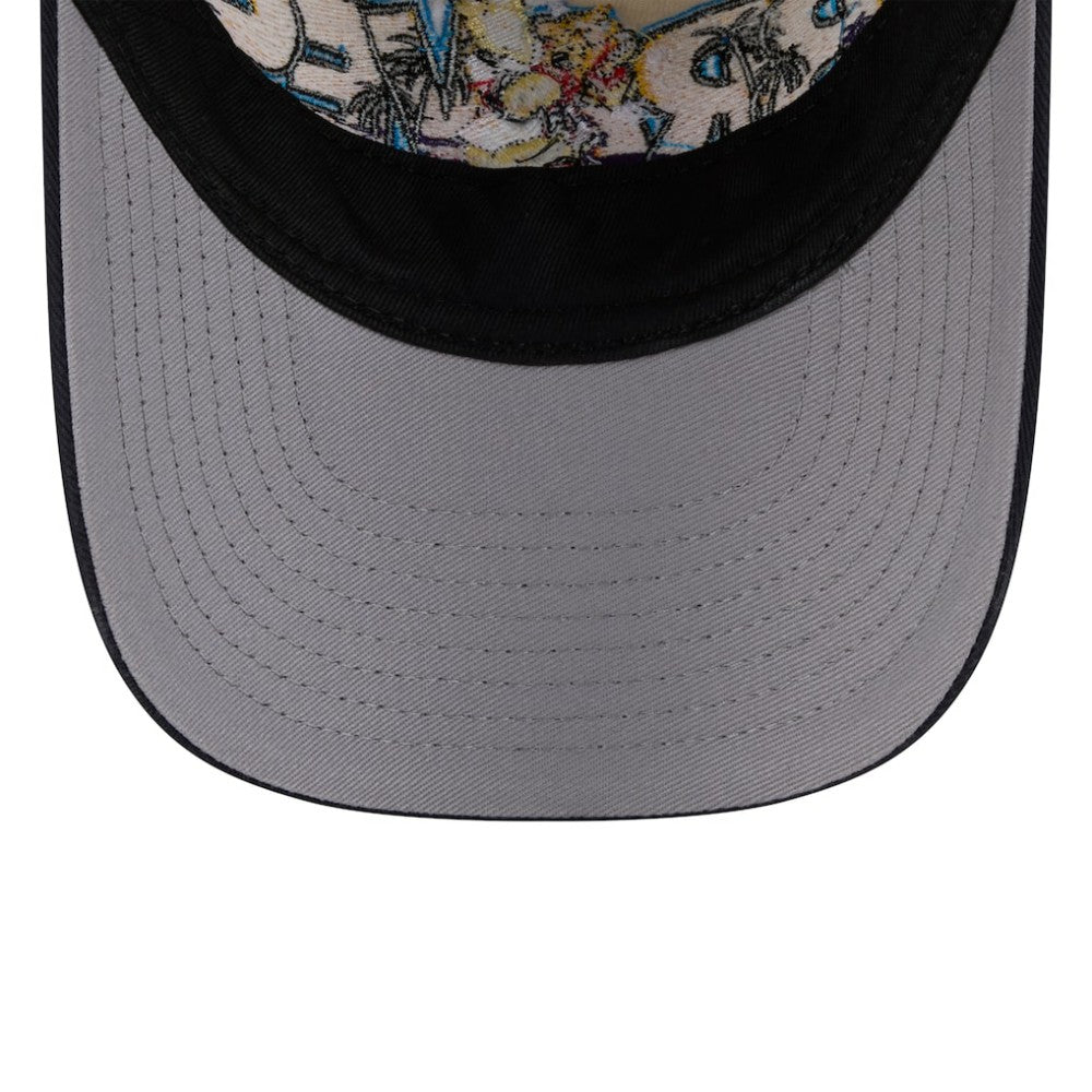 Atlanta Braves New Era Youth 2026 Spring Training Fan Pack Batter 9TWENTY Adjustable Hat - Stone/Navy Hats