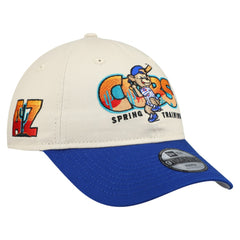 Chicago Cubs New Era Youth 2026 Spring Training Fan Pack Batter 9TWENTY Adjustable Hat - Stone/Royal Hats