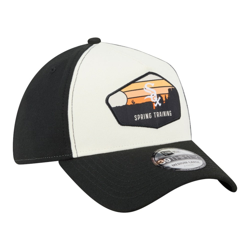 Chicago White Sox New Era 2026 Spring Training Fan Pack Gradient 39THIRTY Flex Hat - Stone Hats