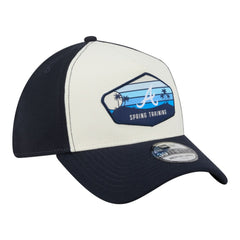 Atlanta Braves New Era 2026 Spring Training Fan Pack Gradient 39THIRTY Flex Hat - Stone Hats