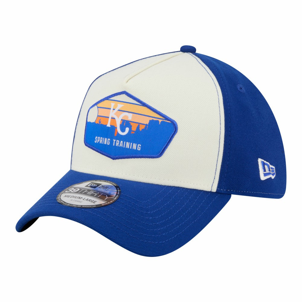 Kansas City Royals New Era 2026 Spring Training Fan Pack Gradient 39THIRTY Flex Hat - Stone Hats