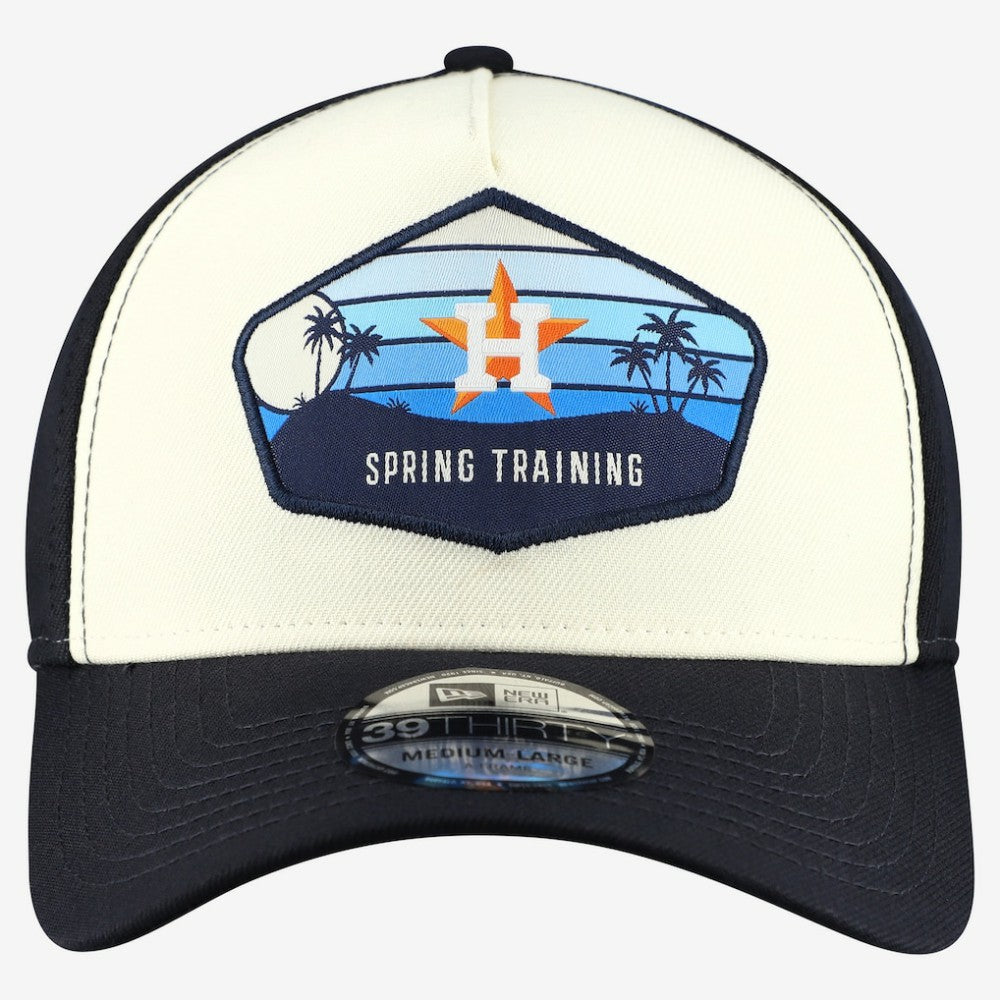 Houston Astros New Era 2026 Spring Training Fan Pack Gradient 39THIRTY Flex Hat - Stone Hats