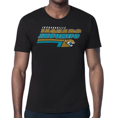 Jacksonville Jaguars Starter Logo Push Graphic T-Shirt - Black T-shirts