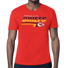Kansas City Chiefs Starter Logo Push Graphic T-Shirt - Red T-shirts