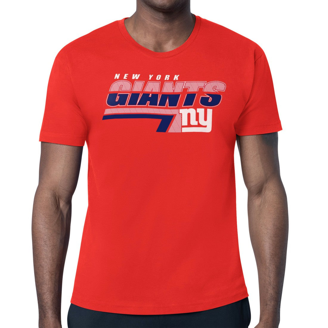 New York Giants Starter Logo Push Graphic T-Shirt - Red T-shirts
