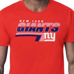 New York Giants Starter Logo Push Graphic T-Shirt - Red T-shirts