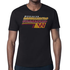 Washington Commanders Starter Logo Push Graphic T-Shirt - Black T-shirts