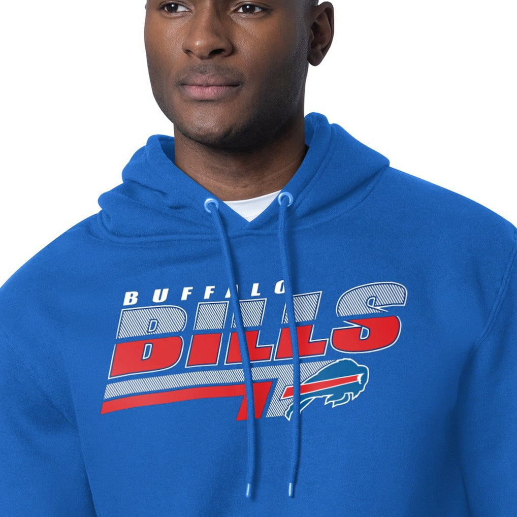 Buffalo Bills Starter Logo Push Graphic Hoodie - Royal Hoodies
