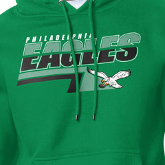Philadelphia Eagles Starter Logo Push Graphic Hoodie - Kelly Green Hoodies