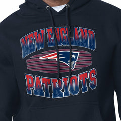 New England Patriots Starter Team Grit Graphic Hoodie - Navy Hoodies