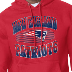 New England Patriots Starter Team Grit Graphic Hoodie - Red Hoodies