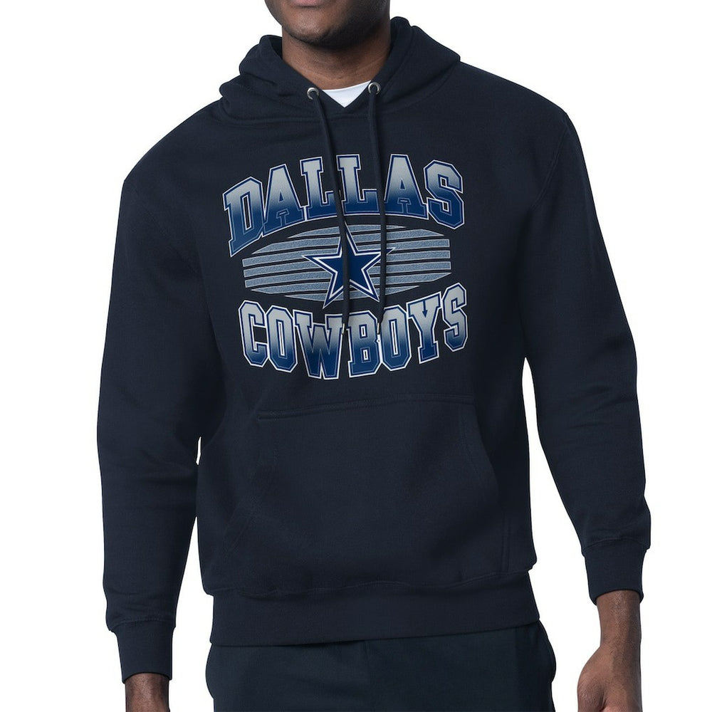 Dallas Cowboys Starter Team Grit Graphic Hoodie - Navy Hoodies