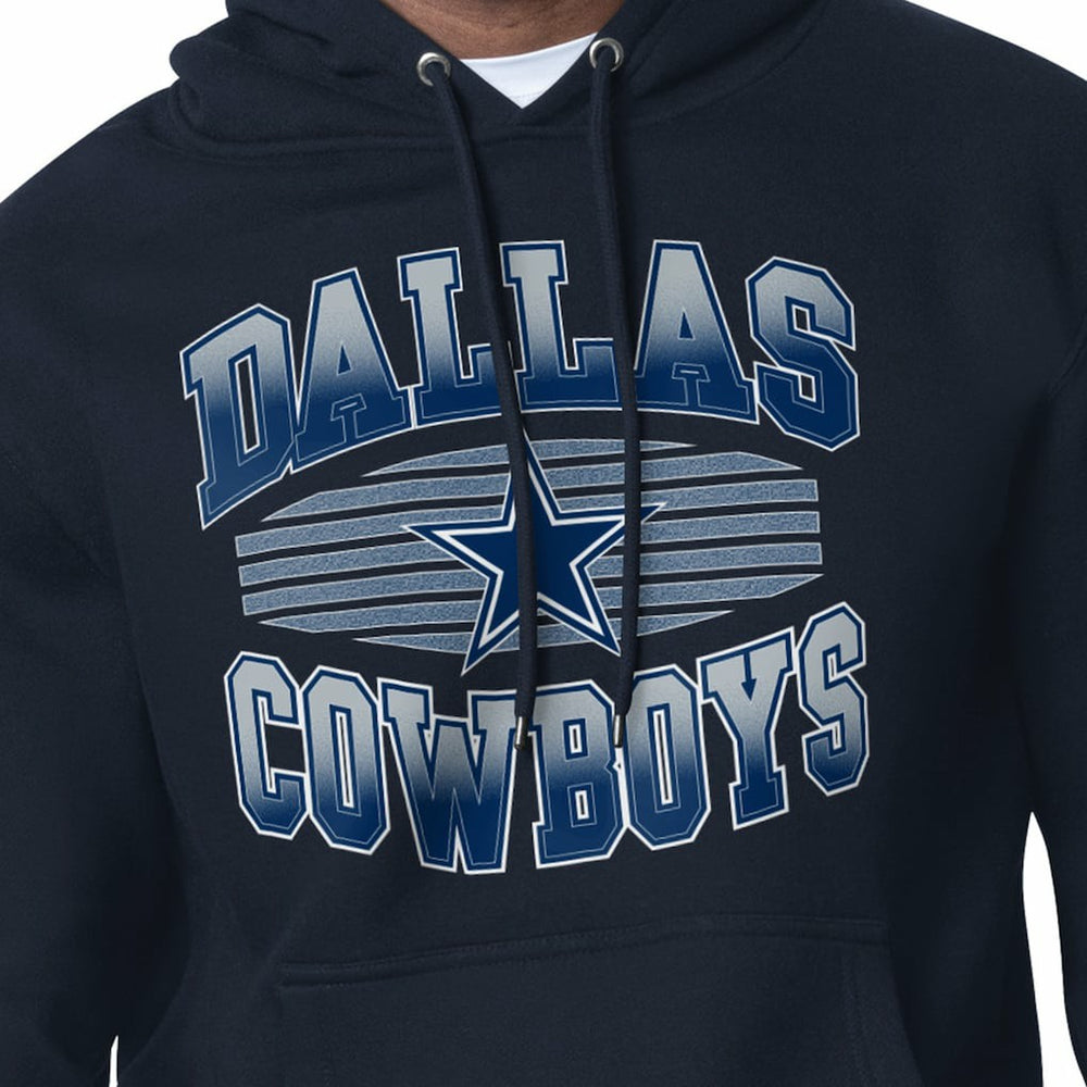 Dallas Cowboys Starter Team Grit Graphic Hoodie - Navy Hoodies