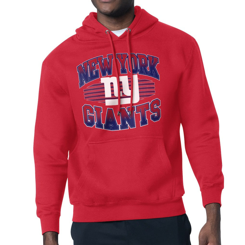 New York Giants Starter Team Grit Graphic Hoodie - Red Hoodies