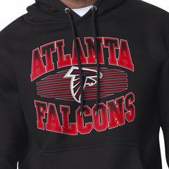 Atlanta Falcons Starter Team Grit Graphic Hoodie - Black Hoodies