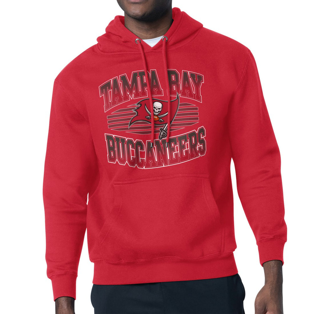 Tampa Bay Buccaneers Starter Team Grit Graphic Hoodie - Red Hoodies