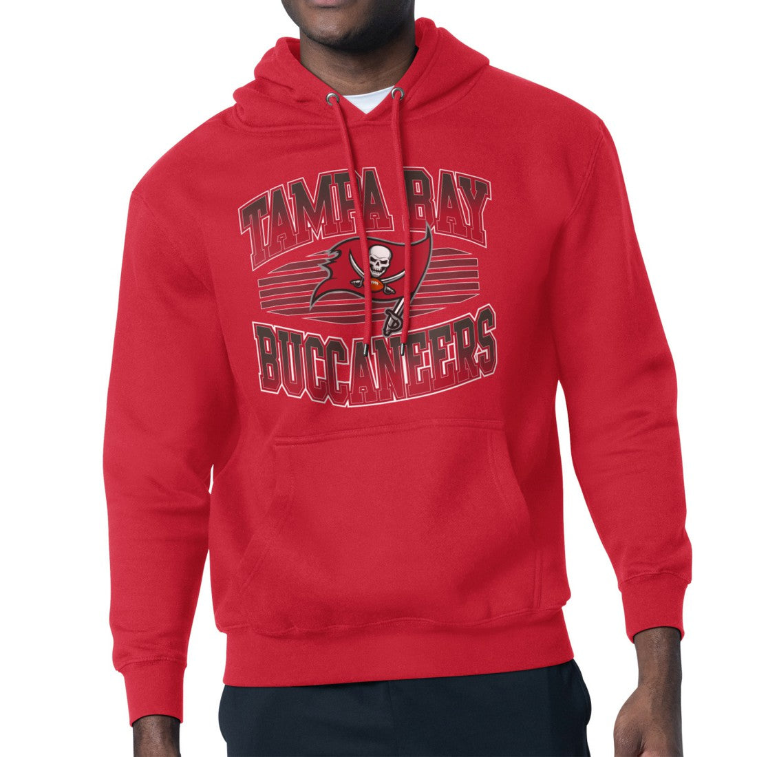 Tampa Bay Buccaneers Starter Team Grit Graphic Hoodie - Red Hoodies