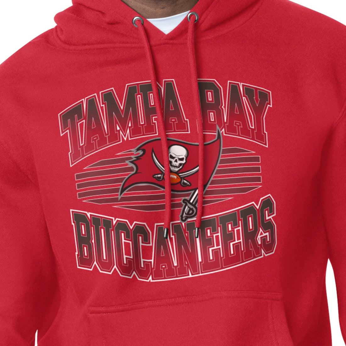 Tampa Bay Buccaneers Starter Team Grit Graphic Hoodie - Red Hoodies