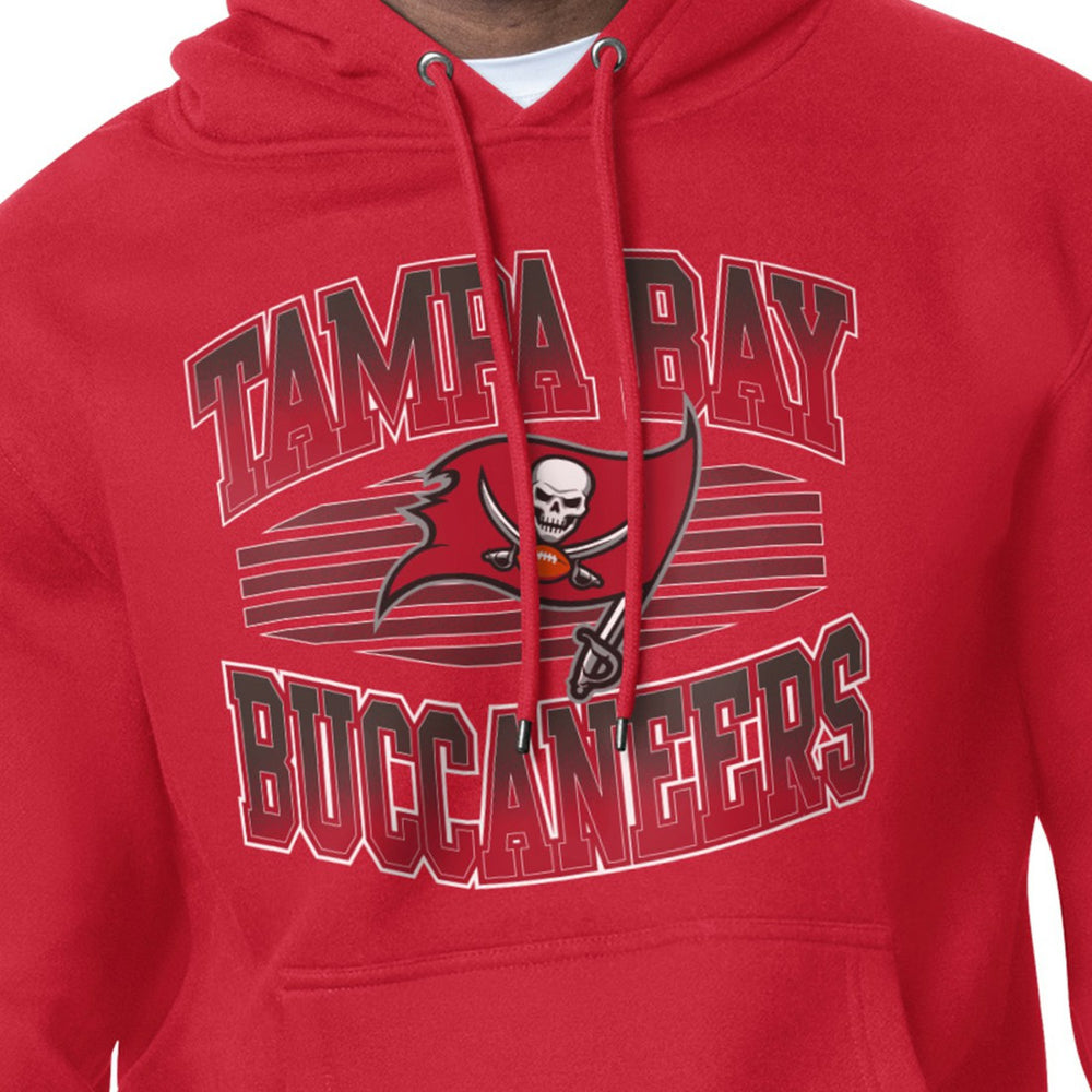 Tampa Bay Buccaneers Starter Team Grit Graphic Hoodie - Red Hoodies