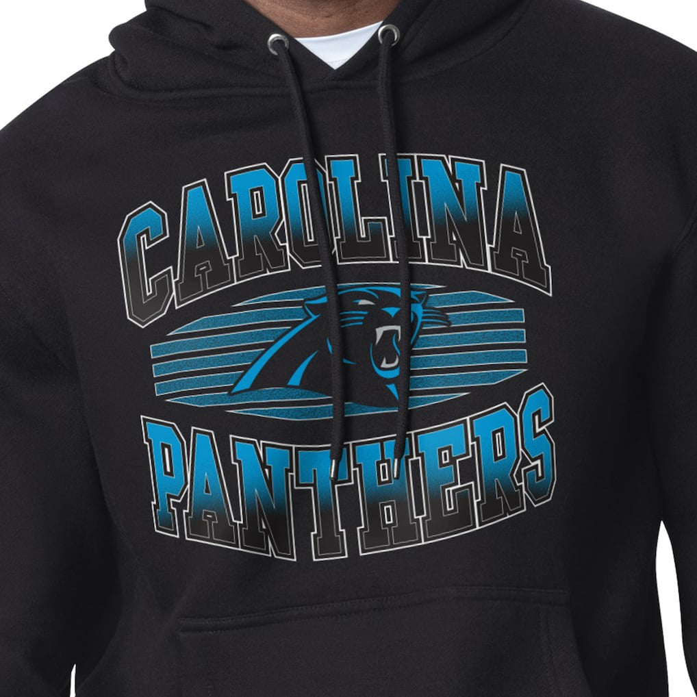 Carolina Panthers Starter Team Grit Graphic Hoodie - Black Hoodies