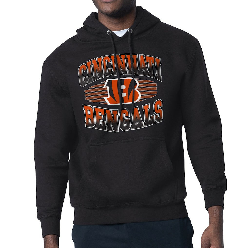 Cincinnati Bengals Starter Team Grit Graphic Hoodie - Black Hoodies